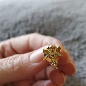 Gold Angel Pin